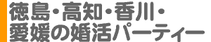 徳島・高知・香川・愛媛の婚活パーティー