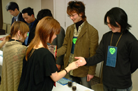 出逢空間PARTY！のパーティー進行：６．女性が会話したい相手を見つけるためのアプローチゲーム