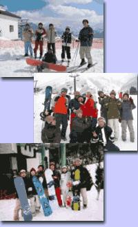 パステルのスキースノボイベント