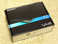 VAIO typeT VGN-TZ50Bのパッケージ